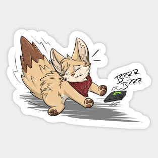 Dont call me Fennec Fox Sticker